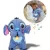 【Envio em até 24 horas】27cm Stitch Que Respira Boneca De Pelúcia Com Sensoriais Luzes Musicais