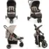 Cadeirinha Tour 9 a 36 Kg, Cosco, Cinza  e Rosa