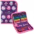 Estojo de Nylon com Kit Escolar, Faber-Castell, Caveirinhas, 18.2212RS, Roxo