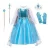 Fantasia Infantil Frozen Vestido Elsa + Kit De Acessórios