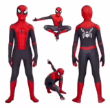 Fantasia Infantil Homem Aranha Traje Com Mascara