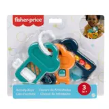 Fisher-Price, Brinquedo com 3 Chaves de Atividades e Anel Mordedor para Bebês