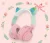 Fone De Ouvido Gatinho Bluetooth Led Orelha Gato Iuz Tiktok Cor Rosa