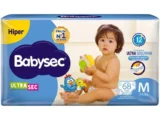 Fralda Babysec Ultrasec Galinha Pintadinha M com 68 unidades