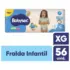 Fralda Babysec Ultrasec Galinha Pintadinha XG com 56
