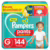 Fralda Descartável Pampers Pants Ajuste Total – Tamanho G, 144 Unidades