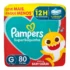 🛍️Fralda Pampers Pants Ajuste Total Tamanho Xxg, 78 Unidades
