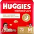 Fralda Huggies Supreme Care XG com 58