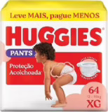 Fralda Huggies Supreme Care Roupinha XG – 64 fraldas (Fralda Roupinha)