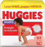 Fralda Huggies Supreme Care Roupinha XG – 64 fraldas (Fralda Roupinha)