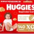Fralda Huggies Supreme Care XXG com 140