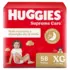Fralda Huggies Supreme Care G com 66