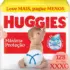 Huggies Fralda Descartável Máxima Proteção G – 136 Un