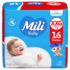 Bellacotton Algodao Quadrado Baby Bellacotton 100 Un