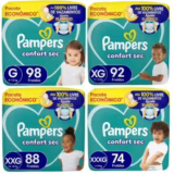 Fralda Pampers Confort Sec
