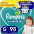 Fralda Pampers Pants Ajuste Total M com 112 Unidades