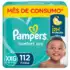 ralda Pampers Confort Sec Jumbo Plus XG com 116un
