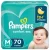 Fralda Pampers Confort Sec M – 70 fraldas