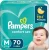 Fralda Pampers Confort Sec M – 70 unidades