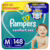 Fralda Pampers Confort Sec M com 148 Unidades