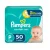Fralda Pampers Confort Sec P 50 unidades