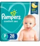 Fralda Pampers Confort Sec P com 28 unidades