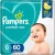 Fralda Pampers Confort Sec Tamanho G 60 Unidades Descartáveis