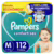 Fralda Pampers Confort Sec Tamanho M 112 Fraldas Descartáveis