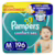 Fralda Pampers Confort Sec Tamanho M 196 Unidades