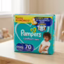 😍 Fralda Pampers Confort Sec Tamanho XXXG, 70 Unidades
