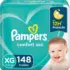 Lenços Umedecidos Pampers Limpeza Delicada – 576 Unidades