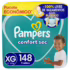 Fralda Pampers Confort Sec Tamanho P 50 Unidades