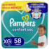 ➡️ Fralda Babysec Ultrasec Galinha Pintadinha Giga XG com 76 Unidades