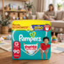 Fralda Pampers Pants Ajuste Total G 90 Unidades