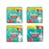 Kit Lenço Umedecido Infantil Huggies Rosto e Corpo 4 Pacotes com 48 Unidades