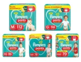 Fralda Pampers Pants Ajuste Total M ao XXXG