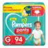 Fralda Descartável Pampers Supersequinha, Tamanho G 80 Unidades,