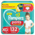 🛍️Fralda Pampers Pants Ajuste Total tamanho XXXG, Fácil de Vestir, 70 Unidades