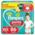 Fralda Pampers Confort Sec Tamanho G 98 Unidades