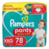 Fralda Descartável Pampers Supersequinha, Tamanho M 90 Unidades