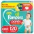 Fralda Pampers Pants Ajuste Total Tamanho XXG  Fácil de Vestir  120 Unidades