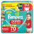 Fralda Pampers Pants Ajuste Total tamanho XXXG, Fácil de Vestir, 70 Unidades