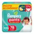 Kit 5 unidades Calcinha Gestante e Pós-Parto Cintura Alta Poliamida Hot Pants