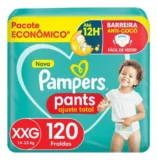 Fralda Pampers Pants Ajuste Total XXG com 120 unidades
