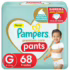 Fralda Babysec Ultrasec Galinha Pintadinha M com 68