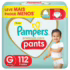 Fralda Pampers Premium Care Pants Tamanho XXG, Fácil de Vestir, 90 Unidades