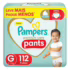Fralda Pampers Premium Care Pants Tamanho XXG, Fácil de Vestir, 90 Unidades