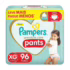 Fralda Pampers Premium Care Pants Tamanho XXG, Fácil de Vestir, 90 Unidades