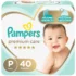 Lenços Umedecidos Pampers Aroma de Aloe Vera 192 Unidades
