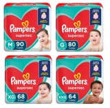 Fralda Pampers Supersec